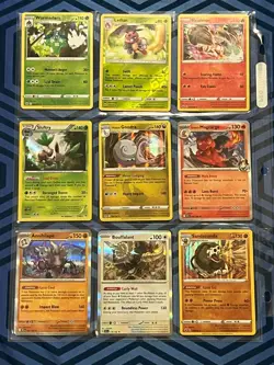 5 Sheets ALL RARE Holo & Reverse Holo - Pokemon Cards - binder bundle card lot - Image 4