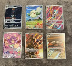 Pokemon TCG Illustration Rare Lot of 6 Cards - Image 1