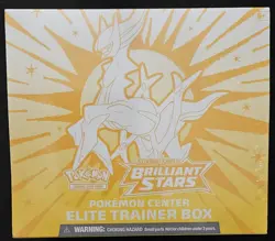 Pokemon Center Exclusive Brilliant Stars Elite Trainer Box New Factory Sealed - Image 1