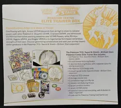 Pokemon Center Exclusive Brilliant Stars Elite Trainer Box New Factory Sealed - Image 3