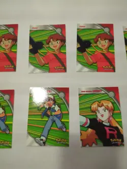 Pokemon Cards Heros & Villains- Series 2- Animation- X7 - Image 3