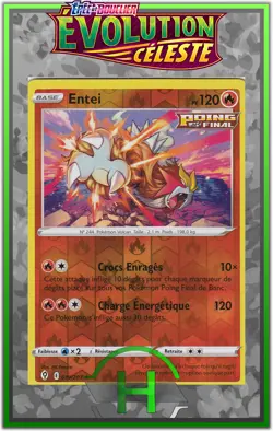 Entei Reverse - EB07:Evolution Celeste - 019/203 - Carte Pokemon Francaise - Image 1