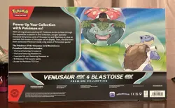 New Pokemon TCG Venusaur ex and Blastoise ex Premium Collection Box (SEALED) - Image 2