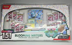 Pokemon TCG Scarlet & Violet 151 Blooming Waters Box With Case Factory Sealed - Image 1