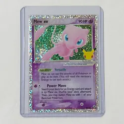 Pokemon TCG Mew EX Ultra Rare Holo Celebrations Classic Collection 88/92 NM - Image 1