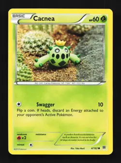 Cacnea 4/162 BREAKthrough English Pokemon Card TCG - Image 1