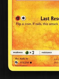 Phanpy 111/214 LP Lost Thunder English Pokemon Card TCG - Image 2