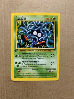 1st Edition SPANISH Tangela 66/102 Base Set - Common Pokemon Card - NM/Mint - Image 1
