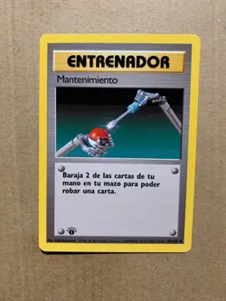 1st Edition SPANISH Maintenance 83/102 Base Set - Uncommon Pokemon Card - NM/M - Image 1
