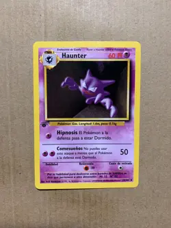 1st Edition SPANISH Haunter 29/102 Base Set - Uncommon Pokemon Card - NM/Mint - Image 1