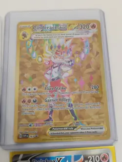 Pokemon Gold Promo/Slither Wing Illustration Rare/Full Art Holo Cards - Image 5