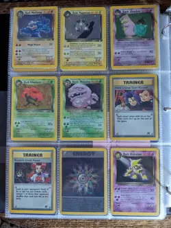 Pokemon Team Rocket Complete Set 83/82 WOTC Dark HOLO Charizard Destined Rivals - Image 2