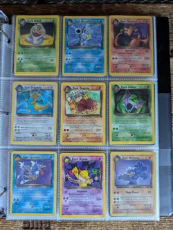 Pokemon Team Rocket Complete Set 83/82 WOTC Dark HOLO Charizard Destined Rivals - Image 3