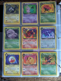 Pokemon Team Rocket Complete Set 83/82 WOTC Dark HOLO Charizard Destined Rivals - Image 4