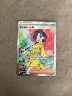 Pokemon TCG Paradox Rift - Parasol Lady 238/182 - Ultra Rare NM - Image 1