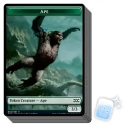 10 pcs APE TOKEN (12/31) Double Masters Magic MTG MINT CARD - Image 1