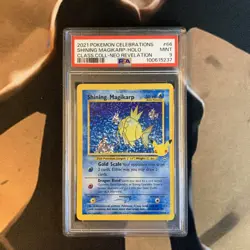 Shining Magikarp PSA 9 Celebrations Classic Collection 66 Pokemon Card Mint - Image 1