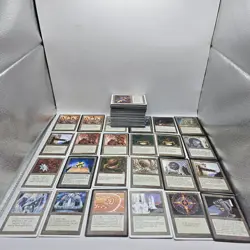 Lot Of Over 200 1990's Magic The Gathering Cards Or Various Types Unplayed Cond. - Image 1