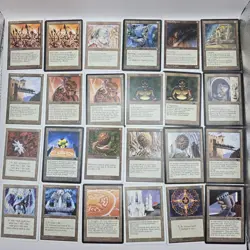 Lot Of Over 200 1990's Magic The Gathering Cards Or Various Types Unplayed Cond. - Image 2