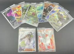 Pokemon TCG Black Bolt & White Flare 10 Card Lot Reshiram & N’s Plot SR - Image 1