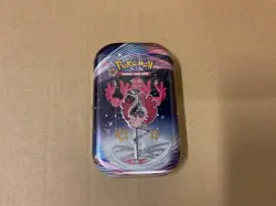 Pokemon TCG Scarlet & Violet | Paldean Fates Mini Tin Flamigo | Art Card - Image 1