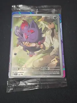Sealed N's Zorua 189 Sv: Scarlet & Violet Promo Cards Holo - Image 1