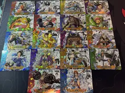 One Piece Set of 18 Collectible Character Anime SSR Cards CCG UR Full Art - Image 1