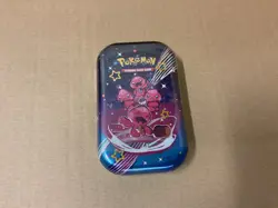Pokemon TCG: Scarlet & Violet | Paldean Fates Mini Tin Flamigo (Art Card) - Image 1