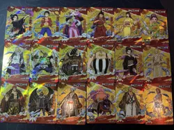 One Piece Set of 18 Collectible Character Anime SSR Cards CCG Luffy Nami - Image 1