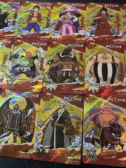 One Piece Set of 18 Collectible Character Anime SSR Cards CCG Luffy Nami - Image 3