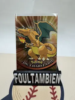 2000 topps pokemon tv animation series 2 Charizard Foil Card - Image 1