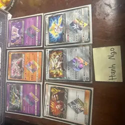 Prism Star Lot-6 Cards: Lysandre, Solgaleo, Jirachi, Giratina, Diancie, Lunala - Image 1