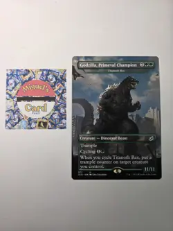 MTG English Godzilla, Primeval Champion NM Foil Ikoria: Lair of Behemoths - Image 2