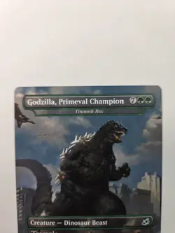 MTG English Godzilla, Primeval Champion NM Foil Ikoria: Lair of Behemoths - Image 3