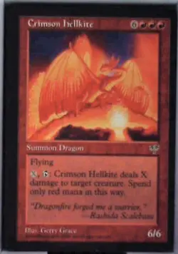 Crimson Hellkite - Mirage: #167, Magic: The Gathering Nm R138 - Image 1