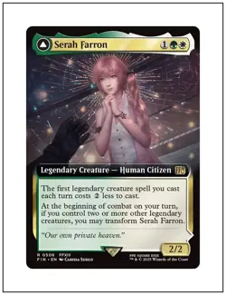 1x Serah Farron, Extended Art Final Fantasy, MTG NM - Image 1