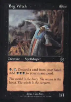 Bog Witch - Mercadian Masques: #118, Magic: The Gathering Nm R131 - Image 1