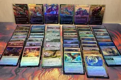 Magic: The Gathering Tarkir Dragonstorm, Aetherdrift, Outlaws - Foil Only Lot - Image 1