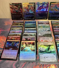 Magic: The Gathering Tarkir Dragonstorm, Aetherdrift, Outlaws - Foil Only Lot - Image 2
