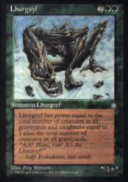 Lhurgoyf - Ice Age: #252, Magic: The Gathering Nm R124 - Image 1