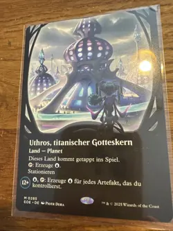 MTG Edge Of Eternities Uthros Titanischer Gotteskern - Image 1