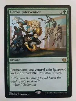 Heroic Intervention Aether Revolt Regular Rare Instant - Image 1