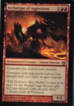 Archetype of Aggression - Born of the Gods: #88, Magic: The Gathering Nm R122 - Image 1