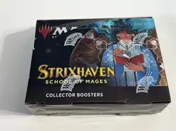 MTG Strixhaven: School of Mages - Collector Booster Display Factory Sealed - Image 1