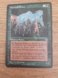 MTG 1 x Spectral Bears - Homelands - Image 1