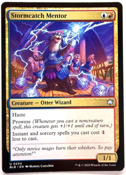Stormcatch Mentor - MTG - Bloomburrow - Uncommon - 2024 - NM - Image 1