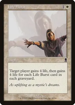 Life Burst (ODY 30) Near Mint Foil - MTG single - Image 1