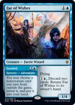 Fae of Wishes // Granted NM, English MTG Throne Of Eldraine - Image 1