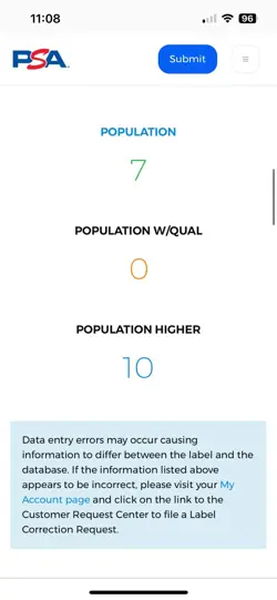 EARTH ELEMENTAL Unlimited 1993 Magic The Gathering MTG Uncommon 🔥PSA 9 MINT🔥 - Image 5