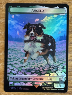 MTG Final Fantasy Token, Angelo 0019 / Darkstar 0020 - Foil - Image 1